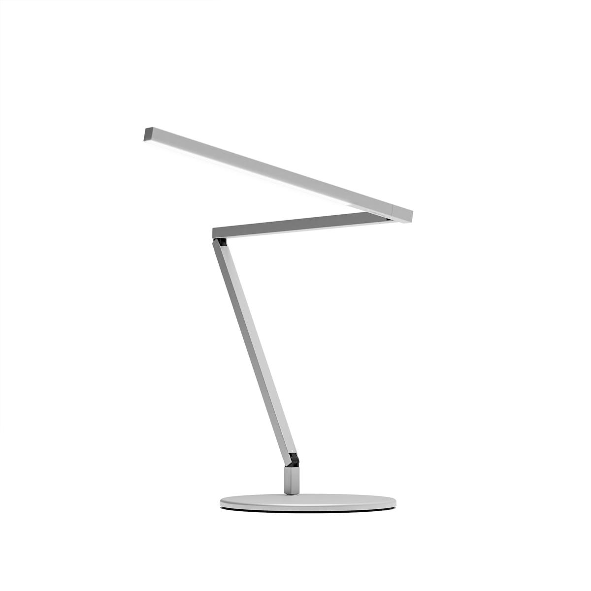 Koncept ZBD3100-D-SIL-DSK Z-Bar Mini Gen 4 12.5 inch 5.35 watt Silver Desk Lamp Portable Light